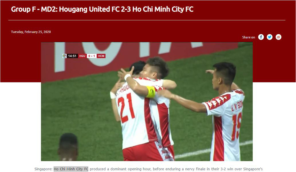 AFC khen ngợi Công Phượng, chê Bùi Tiến Dũng