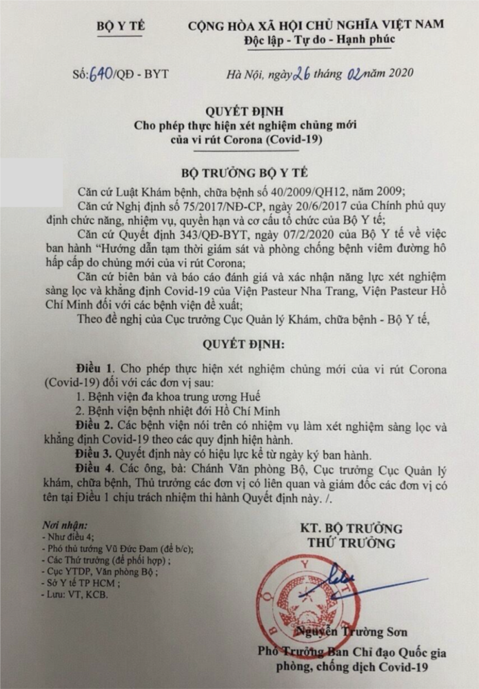 Tin vui x&eacute;t nghiệm virus corona tại TP HCM - Ảnh 1.
