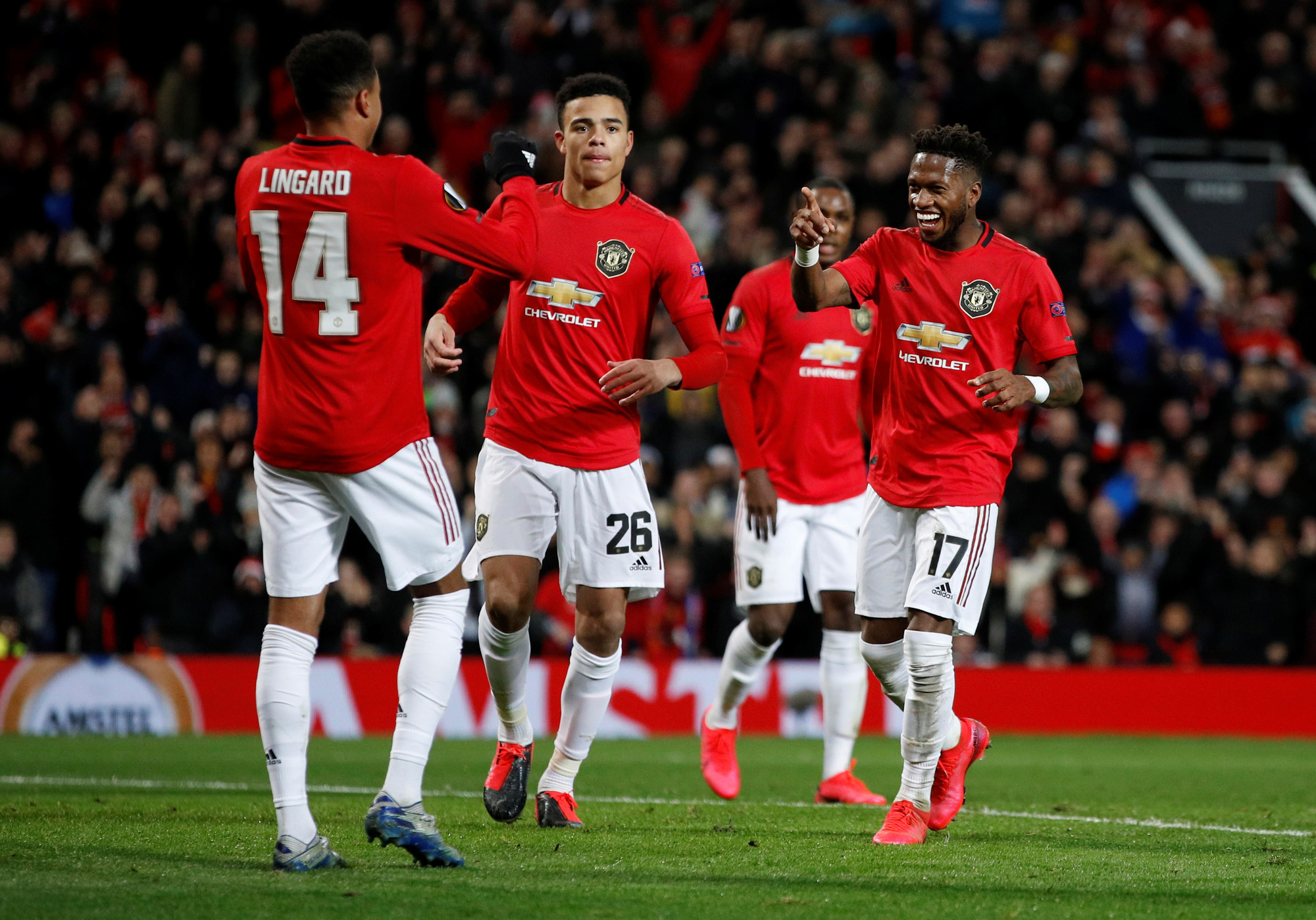 Tân binh lập công, Man United đại thắng Europa League