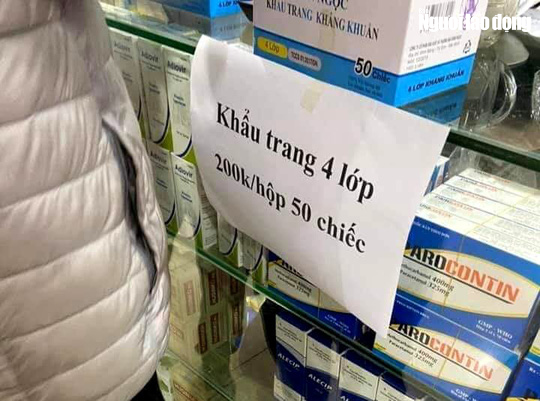 9 nh&agrave; thuốc b&aacute;n khẩu trang tăng gi&aacute; l&ecirc;n 200% bị xử phạt 30 triệu đồng - Ảnh 2.