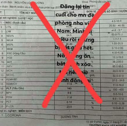 Thanh ni&ecirc;n tự nhận d&iacute;nh virus corona bị phạt 12,5 triệu đồng - Ảnh 1.