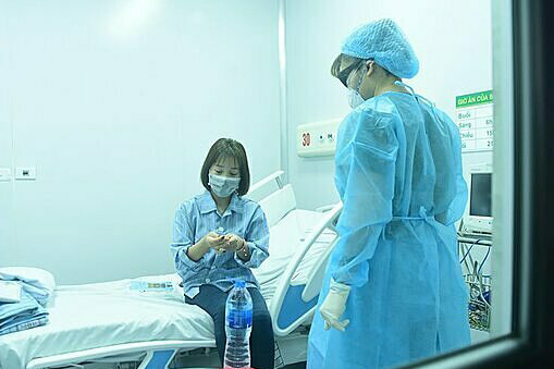 Ca nhiễm virus corona thứ 10 là người quen nữ công nhân trở về từ Vũ Hán