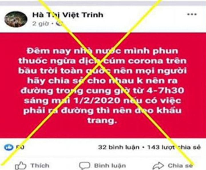 Khẩn trương xử lý các trường hợp nghệ sĩ nổi tiếng phát tán thông tin không chính xác về dịch virus corona - Ảnh 1.