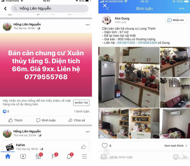 Bình Định buộc gỡ thông tin rao bán nhà ở xã hội trên Facebook