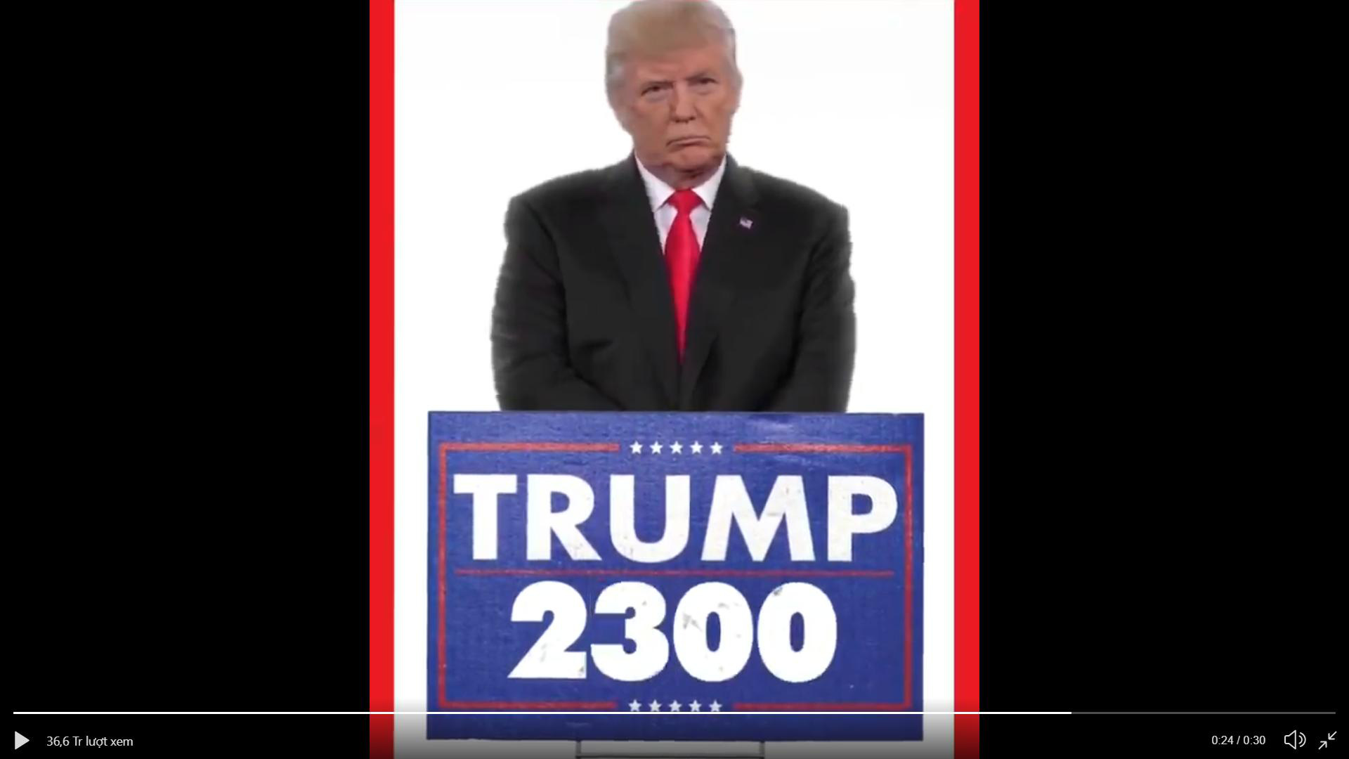 &Ocirc;ng Trump đăng video chọc tức đảng D&acirc;n chủ sau phi&ecirc;n t&ograve;a luận tội - Ảnh 1.