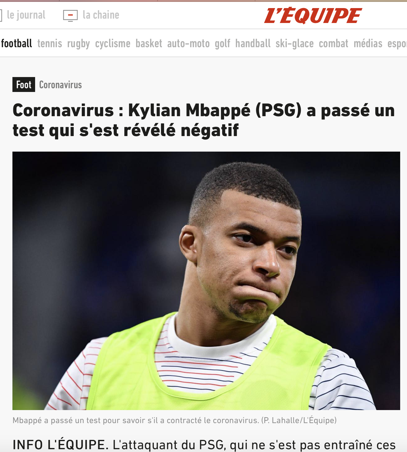 Mbappe nghi nhiễm SARS-Cov-2, PSG lo mất quân dự Champions League - Ảnh 4.
