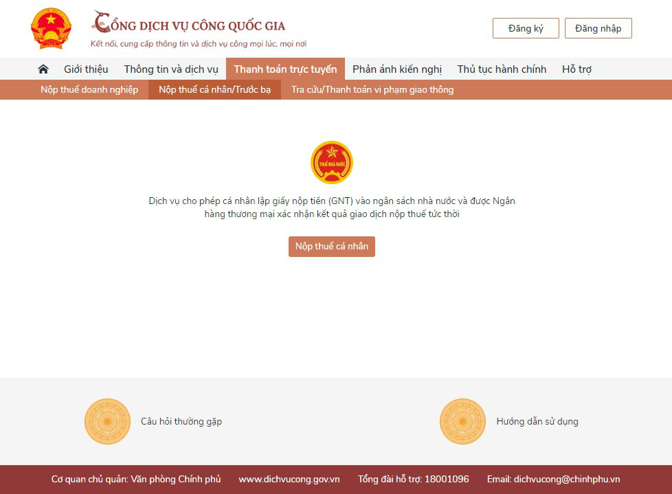 Vietcombank cung cấp giải pháp thanh toán trực tuyến trên Cổng Dịch vụ công quốc gia