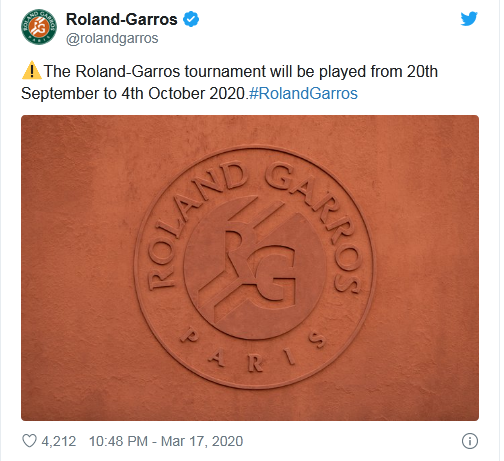 Federer c&oacute; thể dự Roland Garros diễn ra v&agrave;o th&aacute;ng 9-2020 - Ảnh 2.