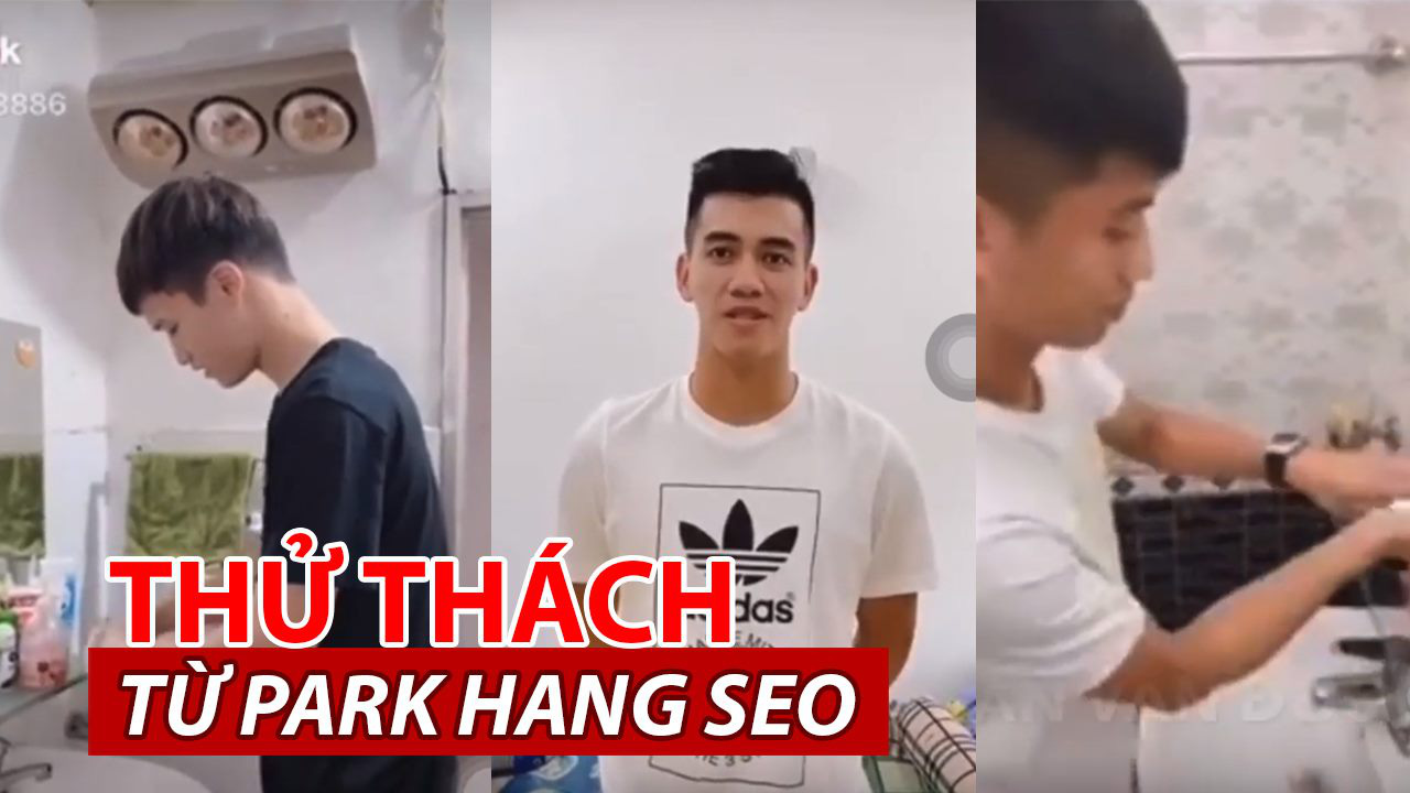 Tuyển thủ Việt rủ nhau quay clip hưởng ứng lời kêu gọi rửa tay của HLV Park Hang-seo