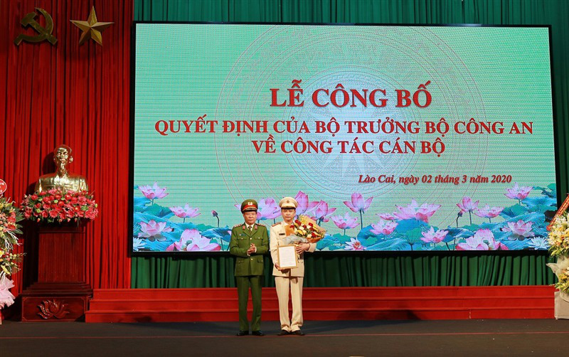 Lào Cai có tân Giám đốc Công an 52 tuổi