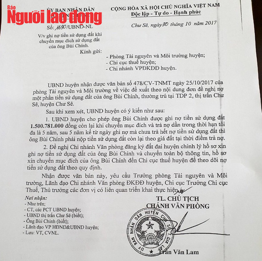 Vụ đưa ra ngoài quy hoạch khu đất 7.000m2 cách bí ẩn đến tai Bí thư Tỉnh uỷ - Ảnh 2.