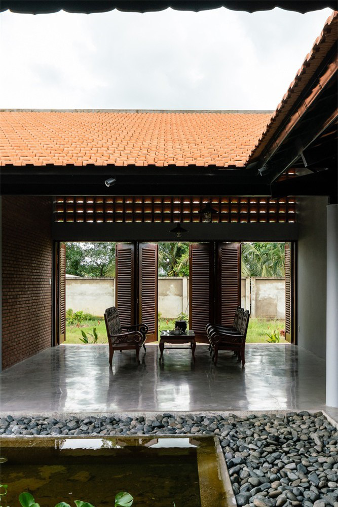 Vẻ đẹp nh&agrave; 3 gian truyền thống đặc trưng của người Nam Bộ - Ảnh 12.