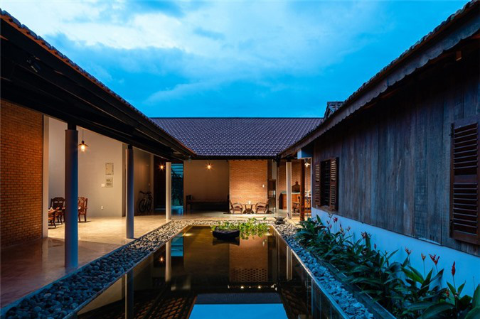 Vẻ đẹp nh&agrave; 3 gian truyền thống đặc trưng của người Nam Bộ - Ảnh 5.