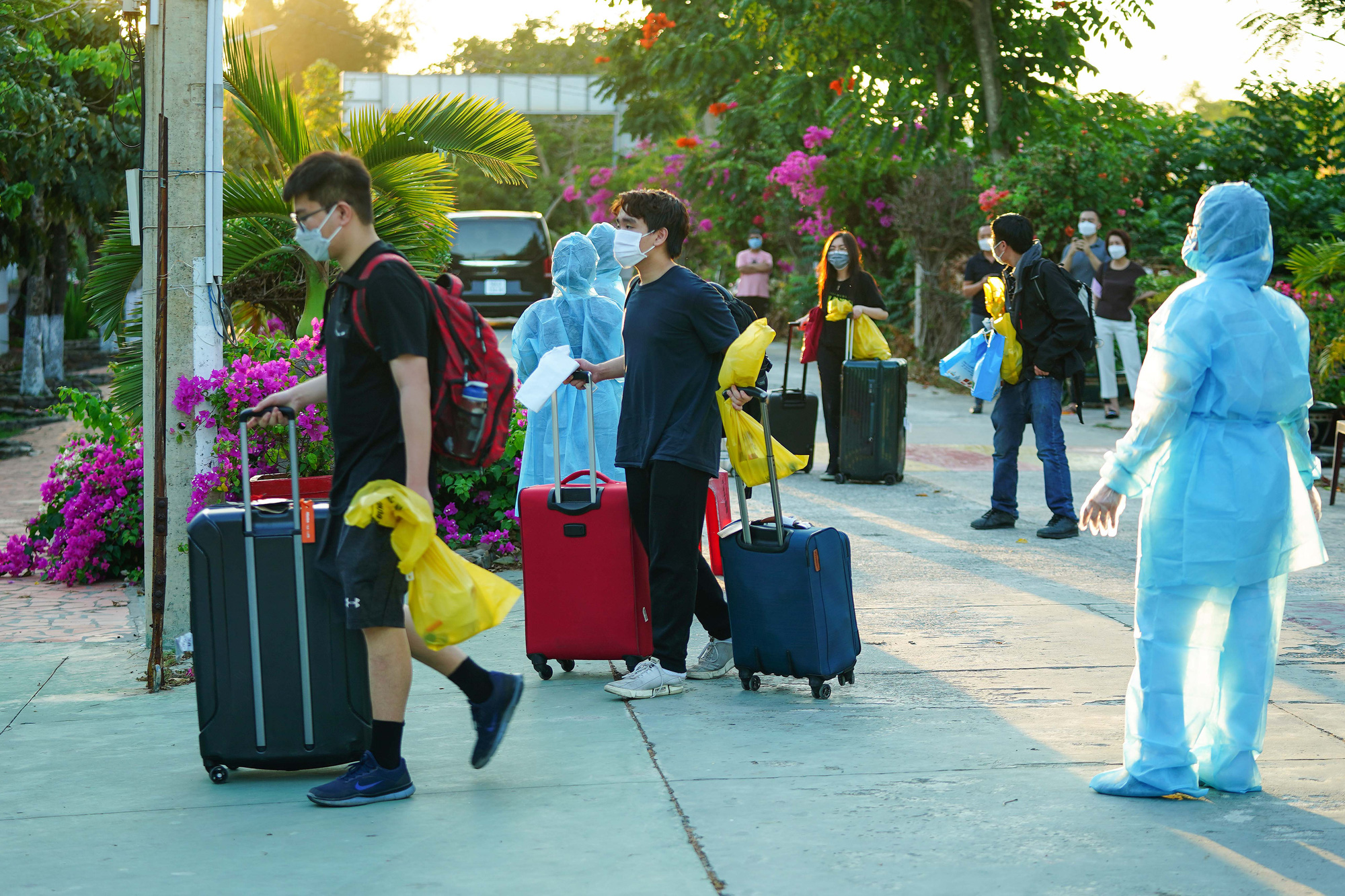 TP HCM: Tận mắt cảnh cách ly ở resort đầu tiên đón khách