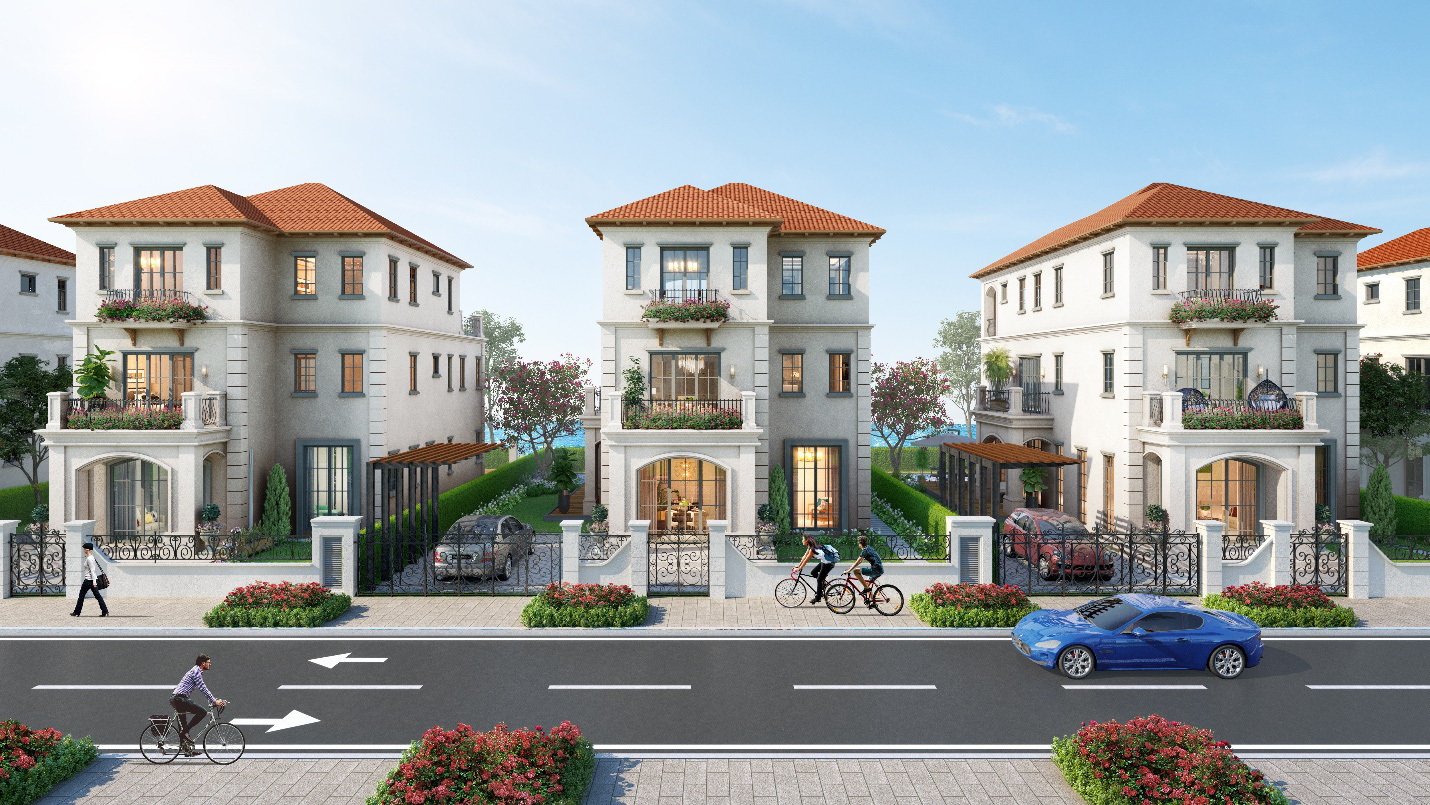 Sắc m&agrave;u Địa Trung Hải trong l&ograve;ng đ&ocirc; thị sinh th&aacute;i th&ocirc;ng minh Aqua City - Ảnh 1.