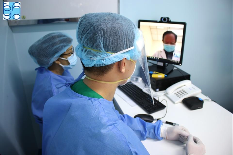  Bất ngờ với ph&ograve;ng kh&aacute;m d&atilde; chiến giữa m&ugrave;a dịch Covid-19 - Ảnh 4.
