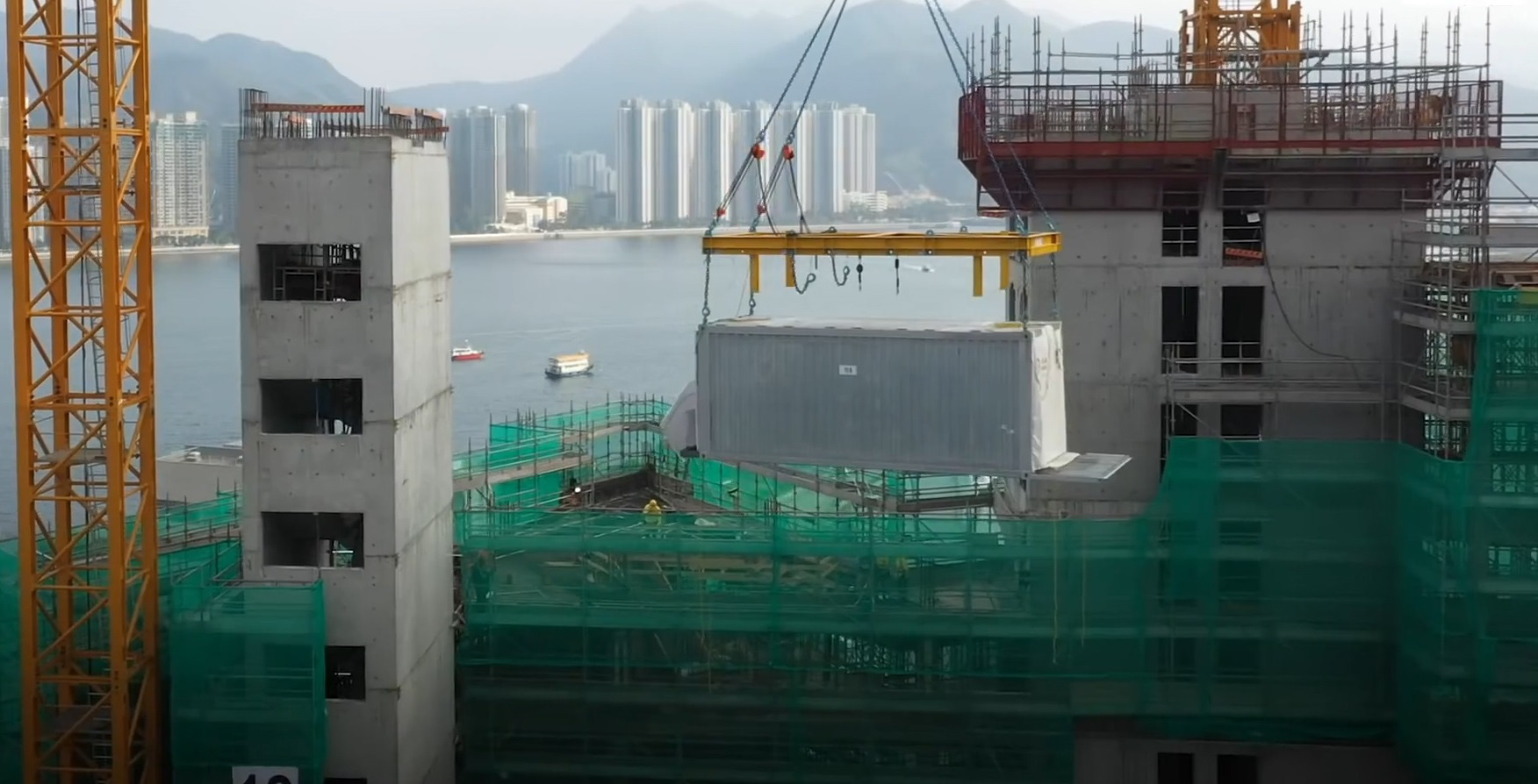 Công nghệ lắp ghép căn hộ cao tầng độc đáo ở Hong Kong