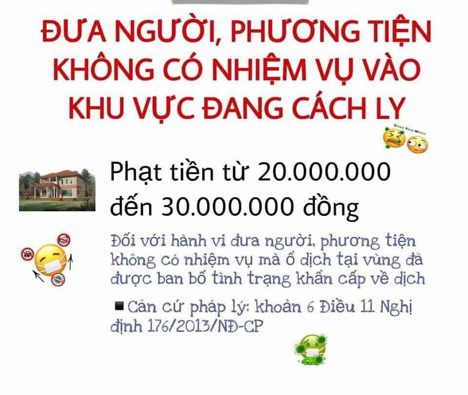 Những chế t&agrave;i xử phạt li&ecirc;n quan đến ph&ograve;ng chống Covid-19 m&agrave; người d&acirc;n cần  biết - Ảnh 2.