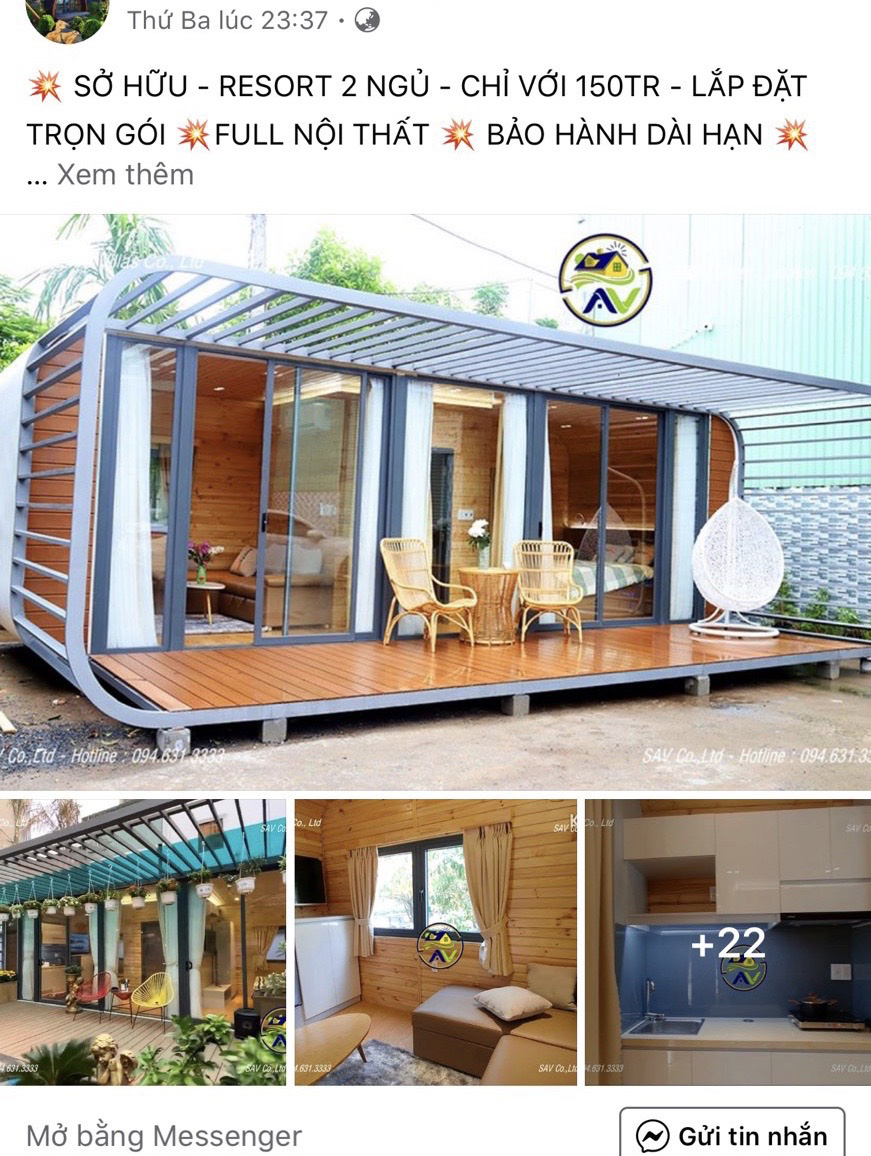 Nh&agrave; di động Zentado bị ăn cắp h&igrave;nh ảnh sản phẩm - Ảnh 1.
