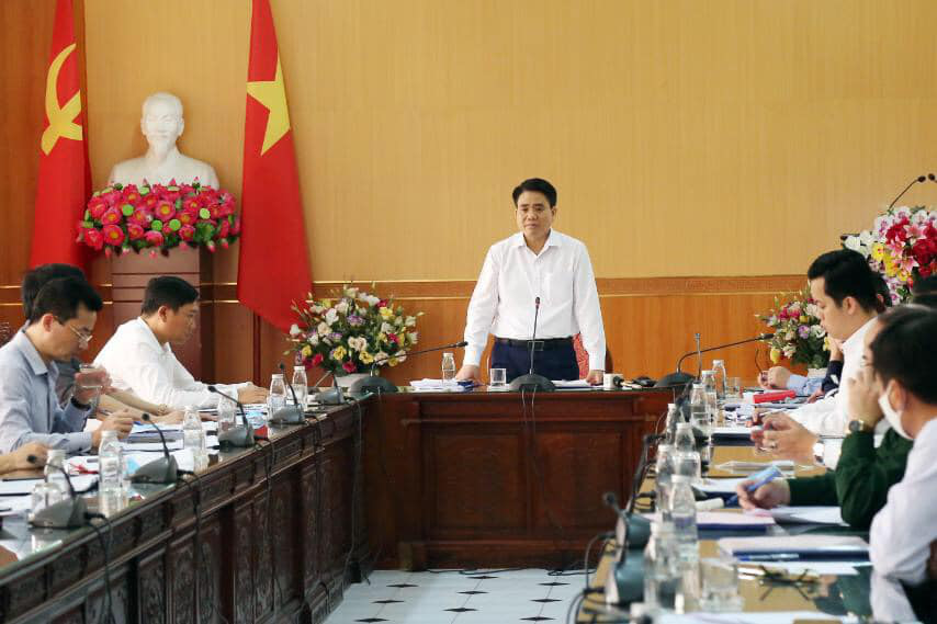 Chủ tịch H&agrave; Nội: Dự đo&aacute;n th&ecirc;m 20 ca dương t&iacute;nh l&agrave; khoa học, kh&ocirc;ng phải con số vu vơ - Ảnh 1.