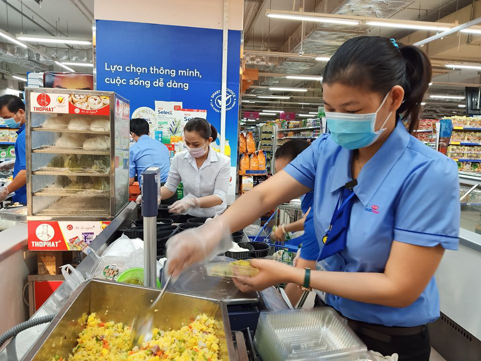 Số người cách ly tăng cao, Saigon Co.op phục vụ đến 30.000 suất ăn mỗi ngày