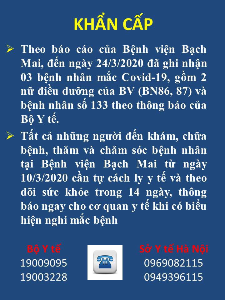 Y&ecirc;u cầu gần 1.600 người đến Bệnh viện Bạch Mai kh&aacute;m chữa bệnh trong 10 ng&agrave;y tự c&aacute;ch ly  - Ảnh 1.