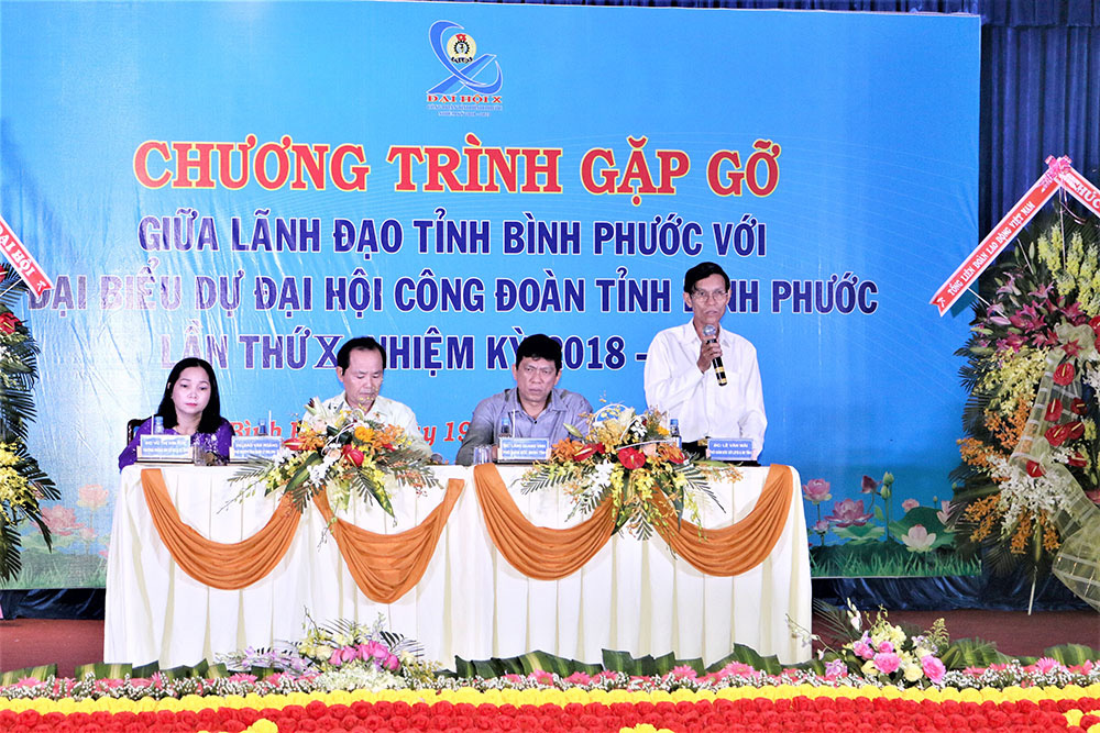 Bình Phước: Lãnh đạo tỉnh sẽ đối thoại trực tiếp với công nhân