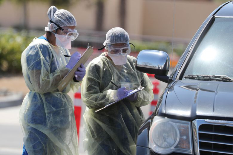 Covid-19: Mỹ c&oacute; số ca nhiễm cao nhất thế giới - Ảnh 1.