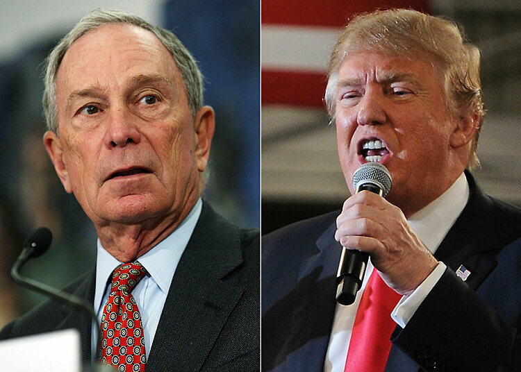 Michael Bloomberg giàu gấp 17 lần ông Donald Trump