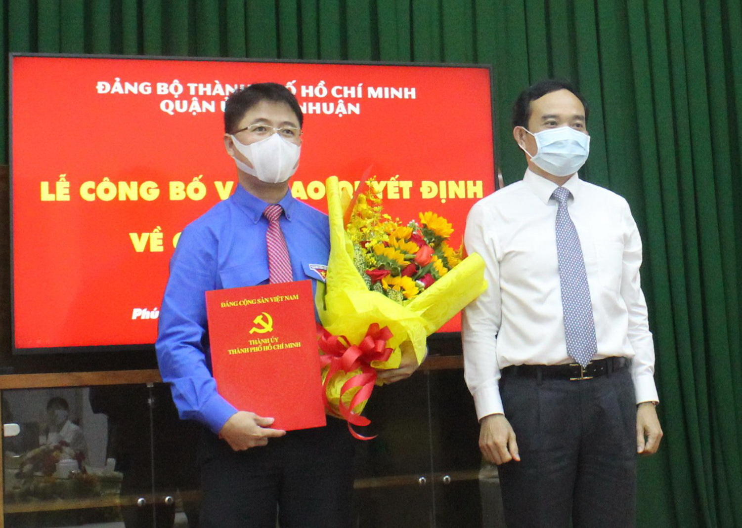 Ông Phạm Hồng Sơn giữ chức Bí thư Quận ủy quận Phú Nhuận - Ảnh 1.