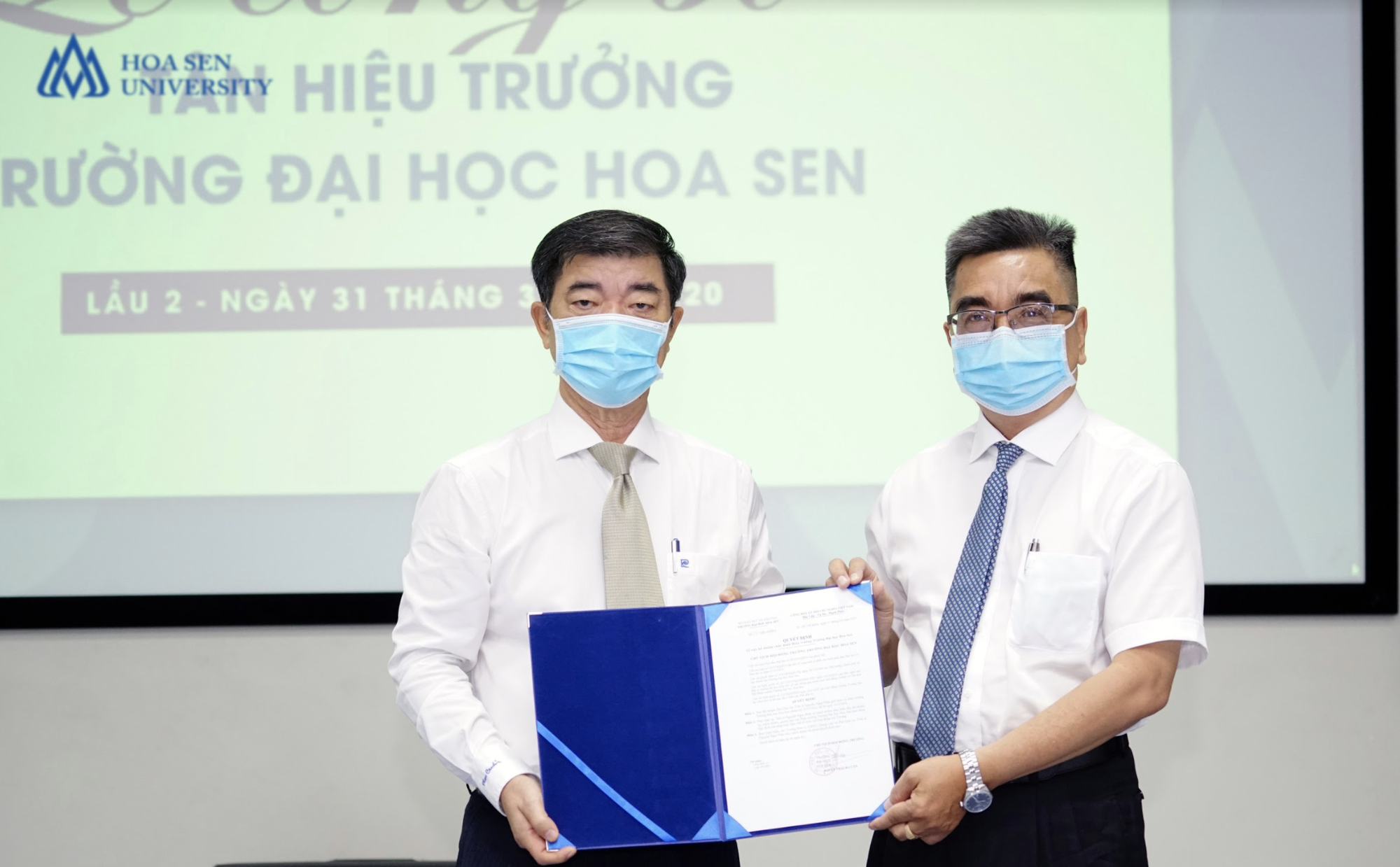 Trường ĐH Hoa Sen bổ nhiệm hiệu trưởng mới - Ảnh 1.