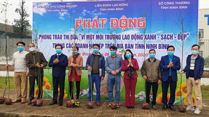 Ninh Bình: Phát động trồng cây xanh vì môi trường
