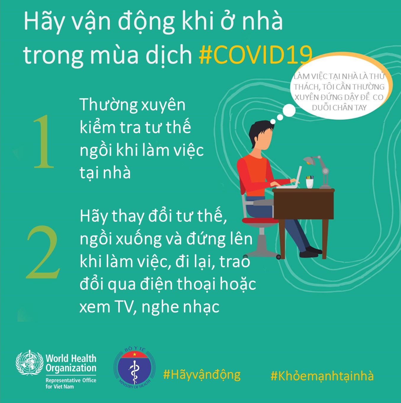 Bộ Y tế khuyến c&aacute;o về tăng cường thể lực, giữ sức khoẻ l&uacute;c c&aacute;ch ly x&atilde; hội chống Covid-19 - Ảnh 7.