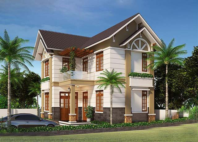 10 mẫu nh&agrave; 2 tầng chỉ 700 triệu đẹp kh&ocirc;ng ch&ecirc; v&agrave;o đ&acirc;u được - Ảnh 2.