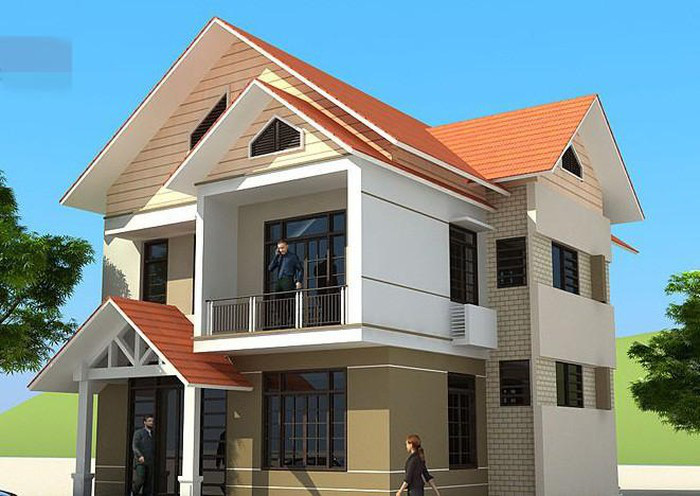 10 mẫu nh&agrave; 2 tầng chỉ 700 triệu đẹp kh&ocirc;ng ch&ecirc; v&agrave;o đ&acirc;u được - Ảnh 6.