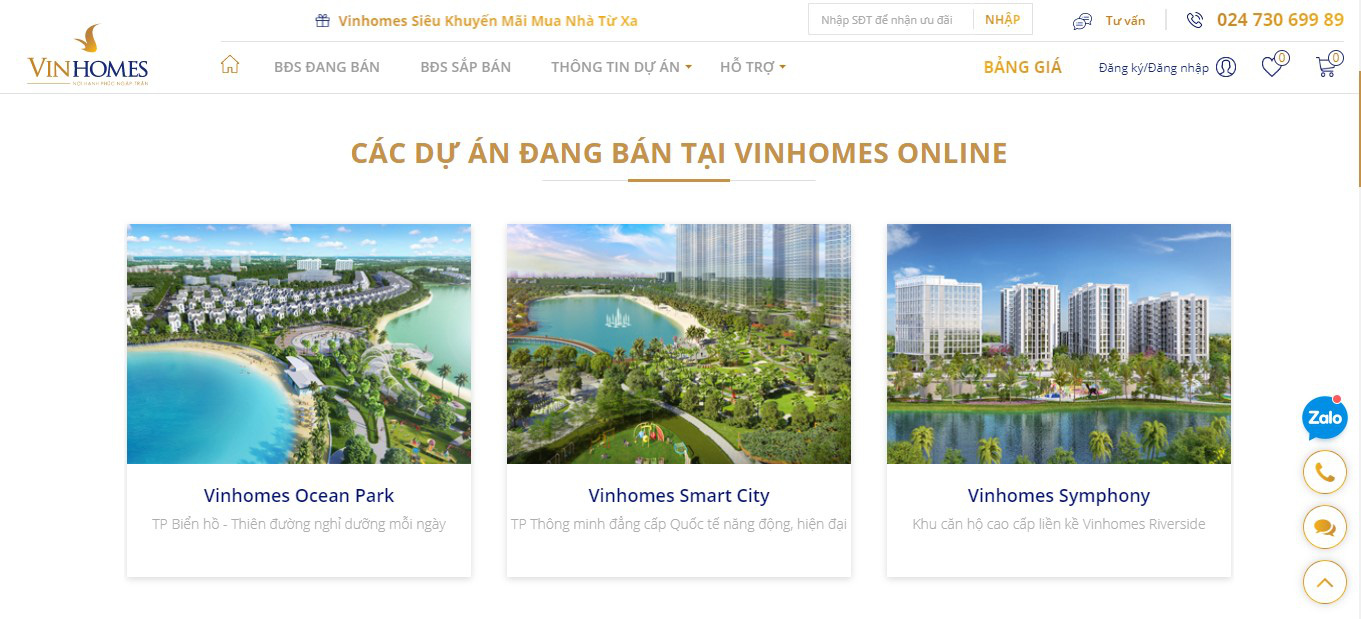 Vinhomes ra mắt s&agrave;n giao dịch bất động sản trực tuyến  - Ảnh 2.