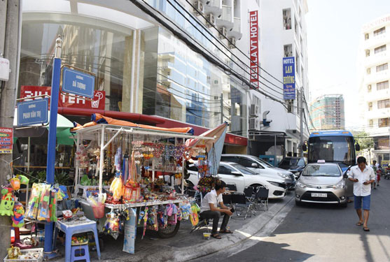 Bà Rịa - Vũng Tàu thu phí sử dụng lòng đường, hè phố