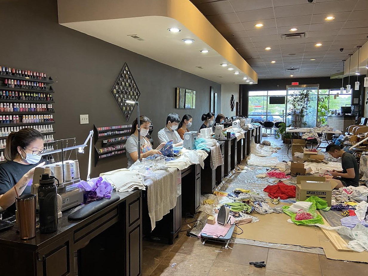Covid-19: Cử chỉ đẹp của các tiệm nail người Việt tại Mỹ