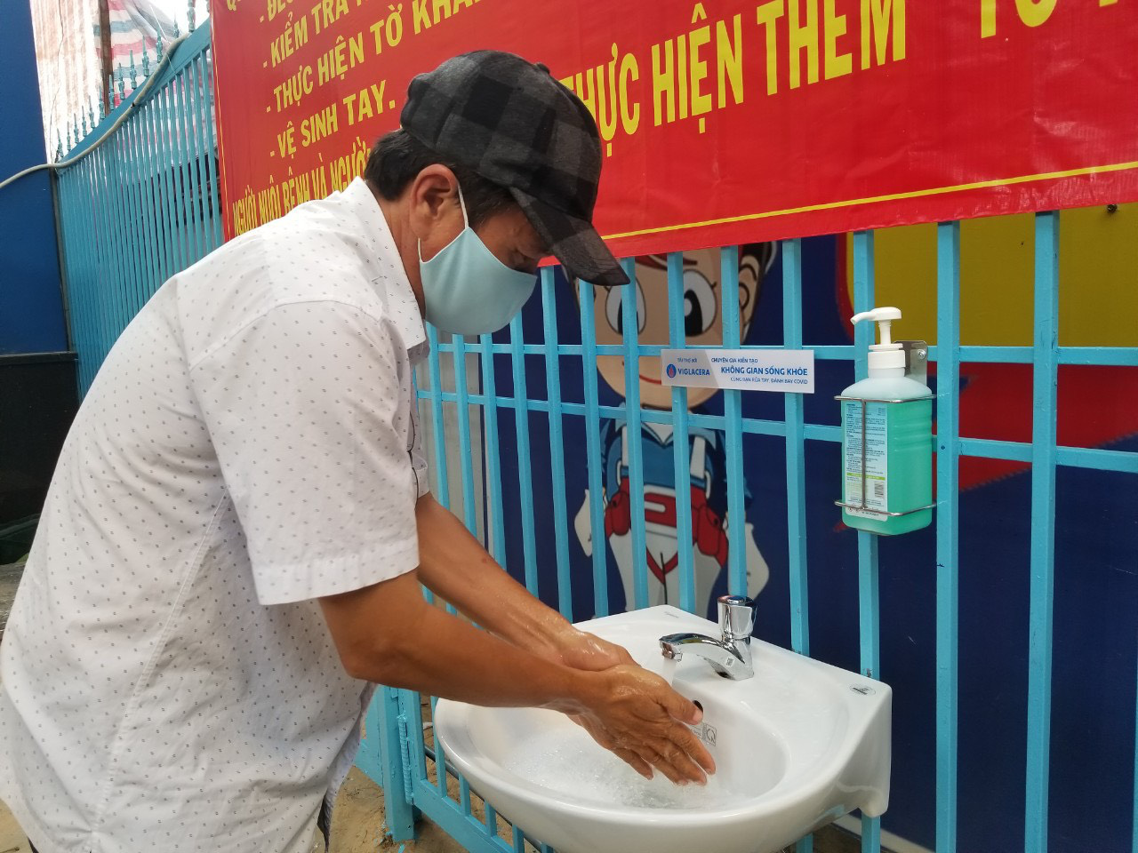 Viglacera triển khai chiến dịch cộng đồng phòng chống dịch Covid-19 - Ảnh 1.
