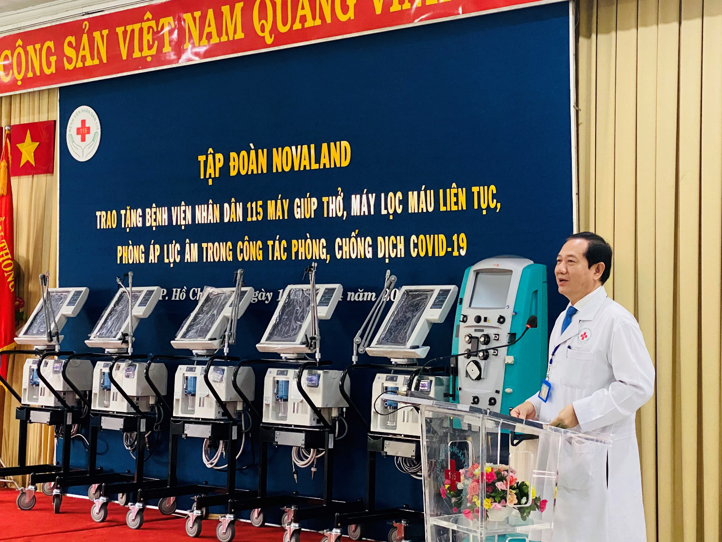 Novaland đồng hành trong cuộc đua đẩy lùi dịch bệnh Covid-19 - Ảnh 1.