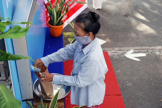Thủ Đức (TP HCM) khai trương ATM gạo