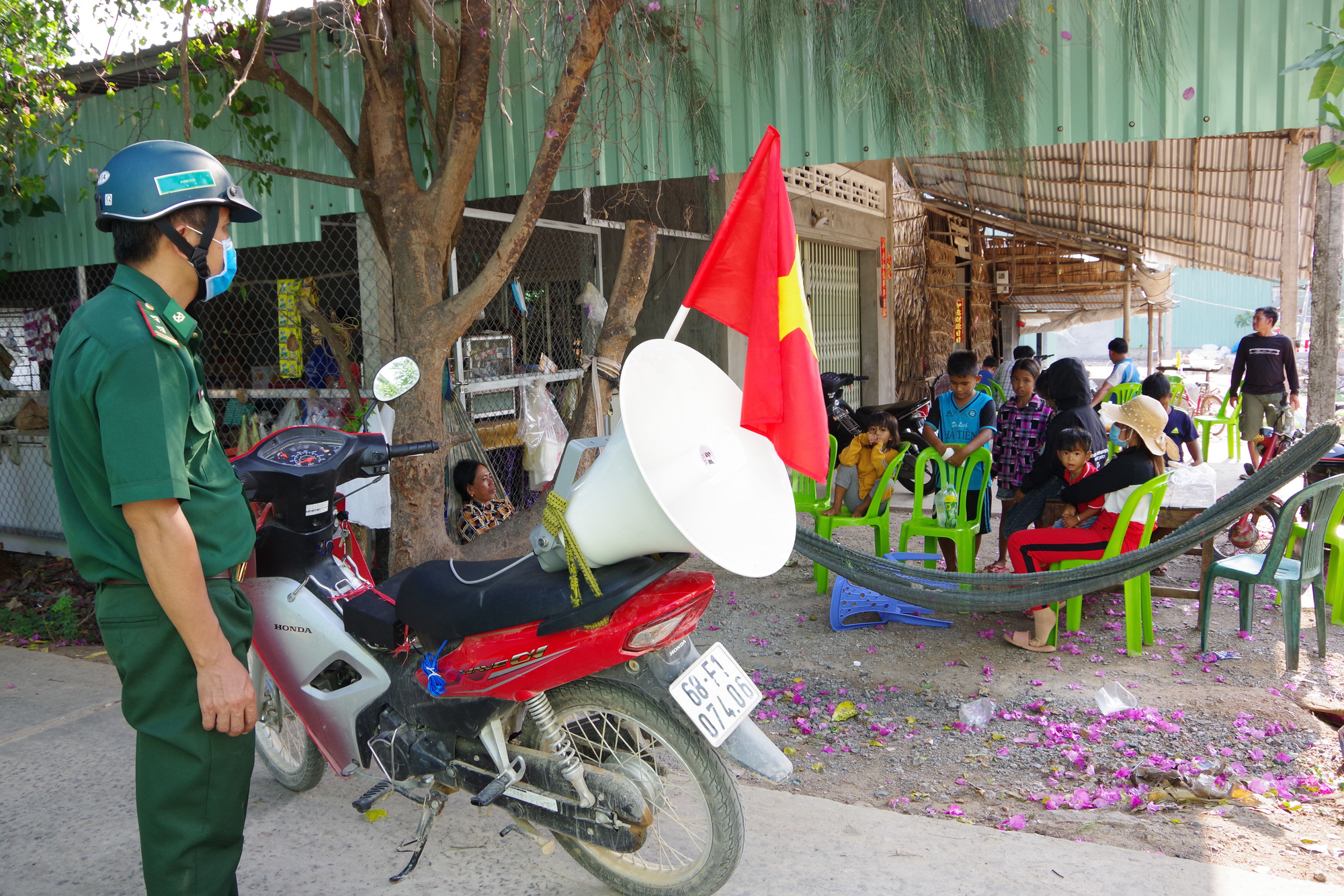 Tiếng loa phòng chống dịch tiếng Khmer