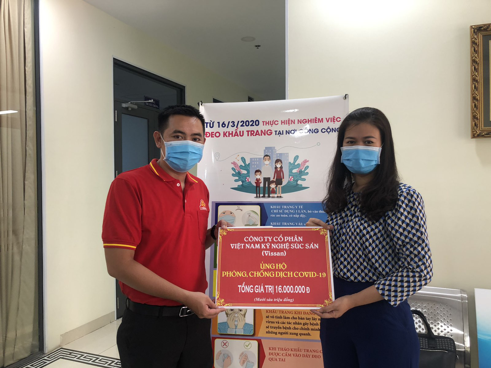 VISSAN chung tay c&ugrave;ng cộng đồng ph&ograve;ng, chống dịch Covid 19 - Ảnh 1.