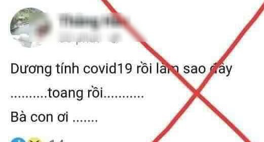 Đ&ugrave;a mắc Covid-19 rồi than &ldquo;toang rồi b&agrave; con ơi&rdquo; ng&agrave;y c&aacute; th&aacute;ng tư, bị phạt 10 triệu đồng - Ảnh 2.