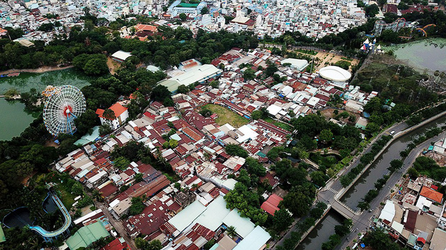 Quy hoạch khu phức hợp Đầm Sen th&agrave;nh chung cư, kh&aacute;ch sạn, văn ph&ograve;ng - Ảnh 1.
