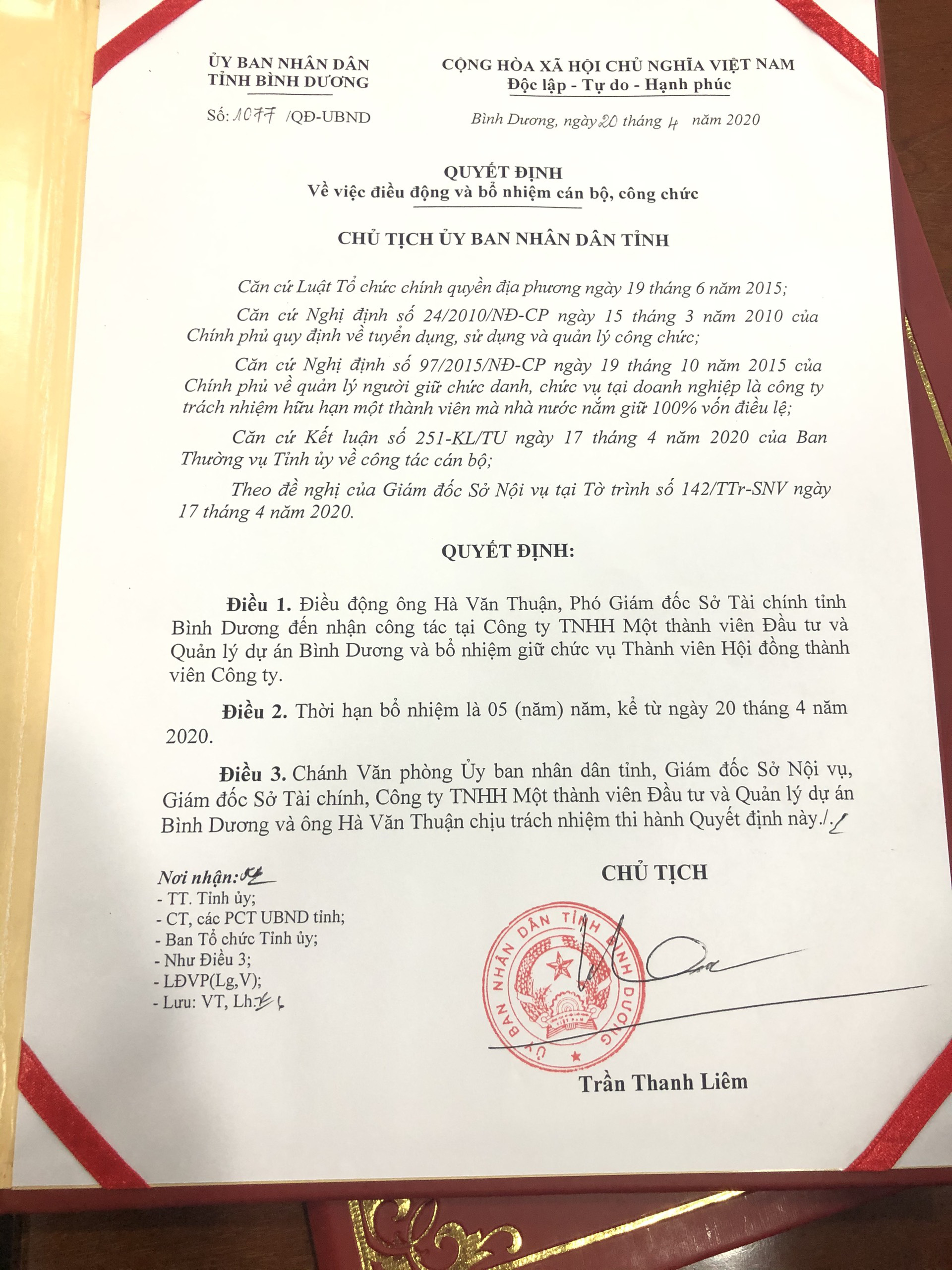 Bình Dương: Điều động cán bộ quản lý doanh nghiệp thay thế 3 lãnh đạo bị khởi tố - Ảnh 3.