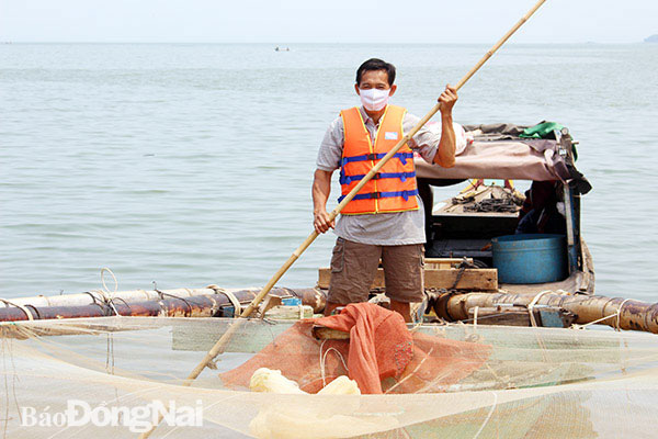 Lao ra hồ Trị An lúc nửa đêm để "hốt" cá nổi dềnh trên mặt nước