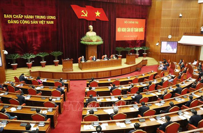 Ch&ugrave;m ảnh Tổng B&iacute; thư, Chủ tịch nước Nguyễn Ph&uacute; Trọng chủ tr&igrave; Hội nghị c&aacute;n bộ to&agrave;n quốc - Ảnh 9.