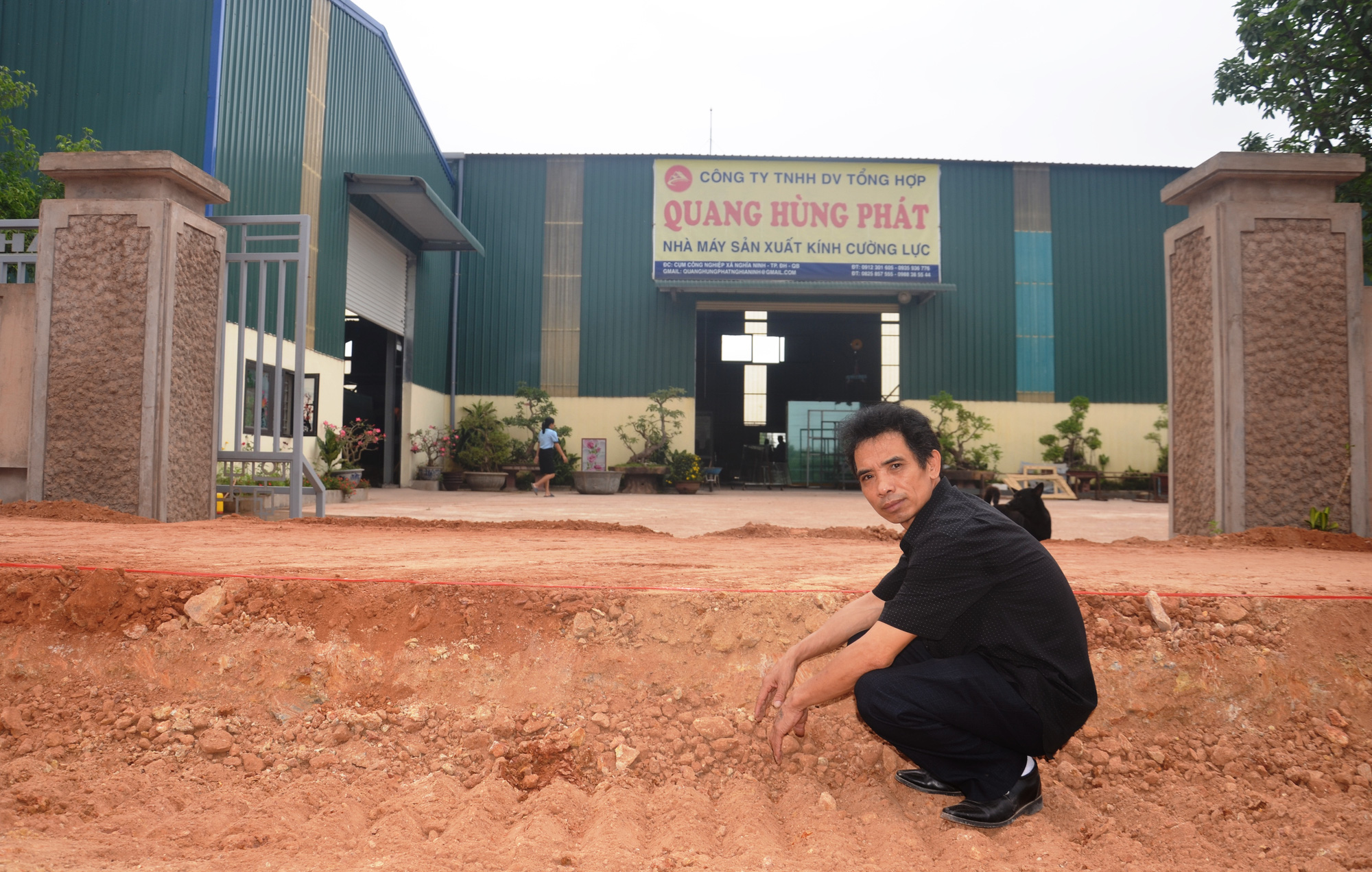 Quảng B&igrave;nh: L&ecirc;n phương &aacute;n giải ngập ở Cụm c&ocirc;ng nghiệp Nghĩa Ninh - Ảnh 1.