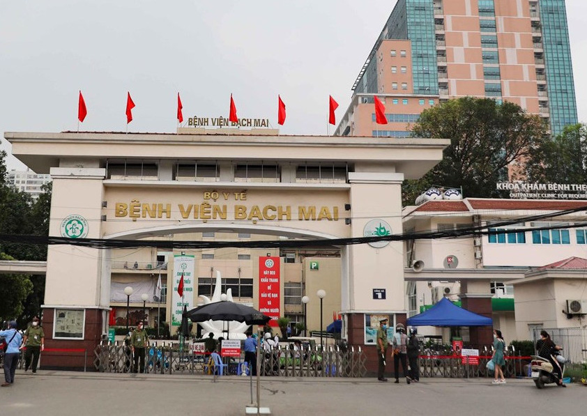 Sau gỡ phong toả, Bệnh viện Bạch Mai vẫn chưa nhận khám thông thường